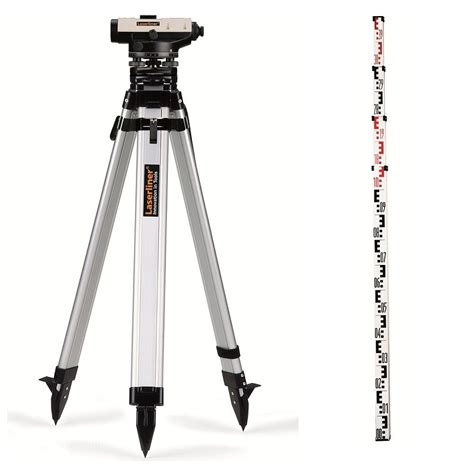 Ilustrácia nivelačného prístroja na stavbe