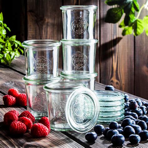 Produktová fotografia: WECK zavárací pohár 165ml s príslušenstvom