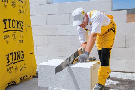 proces murovania Ytong tvárnic