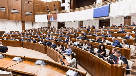 Pohľad na slovenský parlament