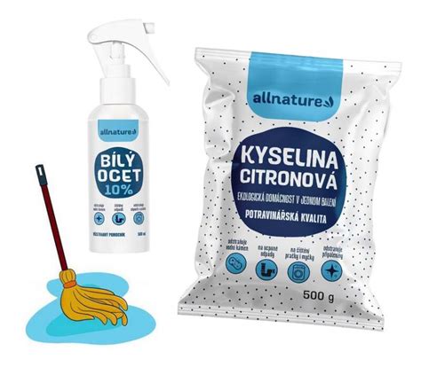 Ekologické čistiace prostriedky na vodný kameň, napríklad ocot a citrónová kyselina