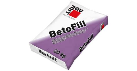 Zloženie reprofilačnej malty Baumit BETOFILL