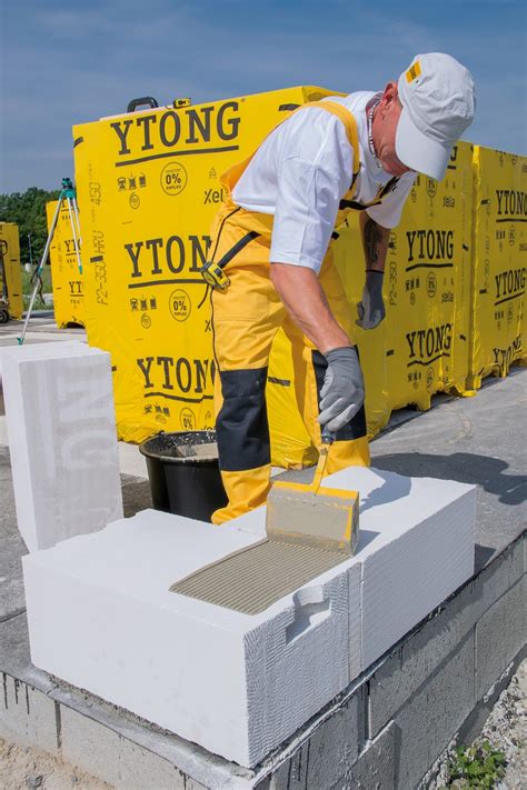 Murovanie Ytong tvárnic s tenkovrstvovou maltou