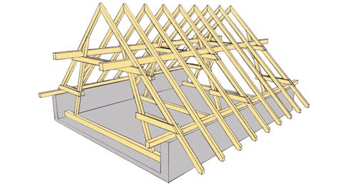 Detail tesárskeho spoja krokvy